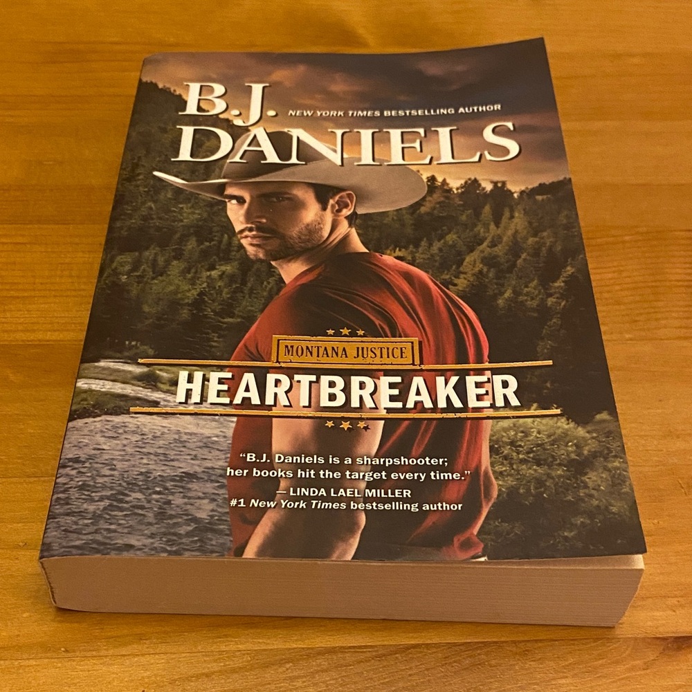 Book 2 of 3 Montana Justice Heartbreaker by B.J. Daniels paperback edition